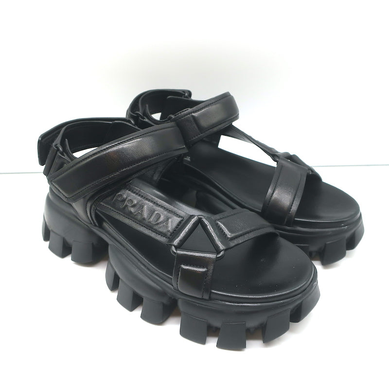 Prada Sporty Prada Thunder Sandals Prada Lambskin Grip Thunder