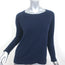 360 Sweater Cashmere Pullover Navy Size Small