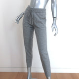 Theory Arleena Cashmere Joggers Heather Gray Size Petite