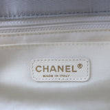 Chanel Tricolor Reissue 2.55 Quilted Faille Jumbo Flap Bag Light Gray/Lilac