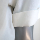 Rag & Bone Luna Shirtdress Cream Linen-Blend Size Small Short Sleeve Midi Dress