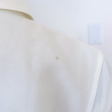 Rag & Bone Luna Shirtdress Cream Linen-Blend Size Small Short Sleeve Midi Dress