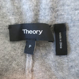 Theory Arleena Cashmere Joggers Heather Gray Size Petite