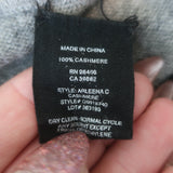 Theory Arleena Cashmere Joggers Heather Gray Size Petite