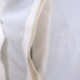 Rag & Bone Luna Shirtdress Cream Linen-Blend Size Small Short Sleeve Midi Dress