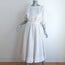 Suzie Kondi Linen Cropped Top & Midi Skirt Set Cream Size Extra Small/Small