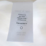 Rag & Bone Luna Shirtdress Cream Linen-Blend Size Small Short Sleeve Midi Dress