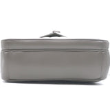 Saint Laurent Loulou Large Crossbody Gray Quilted Leather Chain Strap Bag