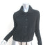 James Perse Drawstring-Hem Jacket Black Cotton Size 1