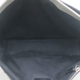 Saint Laurent Loulou Large Crossbody Gray Quilted Leather Chain Strap Bag