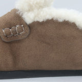 JW Anderson Shearling Penny Loafer Mules Brown Leather Size 38