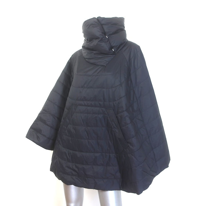 Polo Ralph Lauren Buffalo Check Reversible Poncho Black/Red Size Extra Small