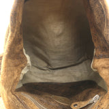 Calleen Cordero Medium Studded Crossbody Flap Bag Brown Distressed Leather