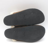 JW Anderson Shearling Penny Loafer Mules Brown Leather Size 38