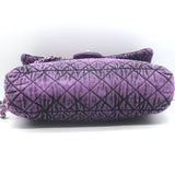 Chanel 2020 Denimpression Jumbo Chain Strap Quilted Flap Bag Purple