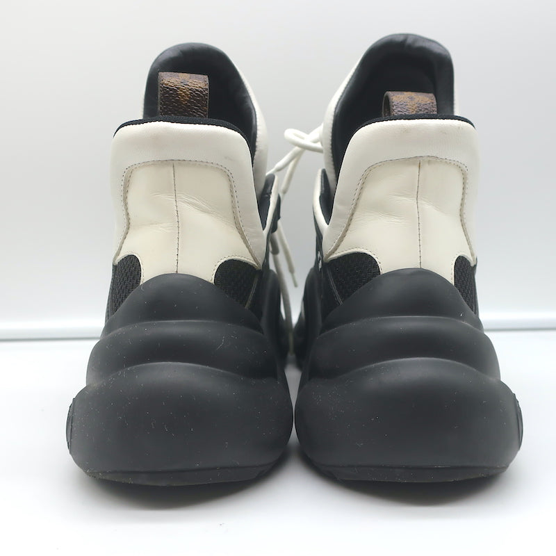 Louis Vuitton White/Black Leather And Mesh Archlight Sneakers Size 39 at  1stDibs  louis vuitton archlight sneakers black and white, louis vuitton  black and white shoes, louis vuitton shoes archlight price