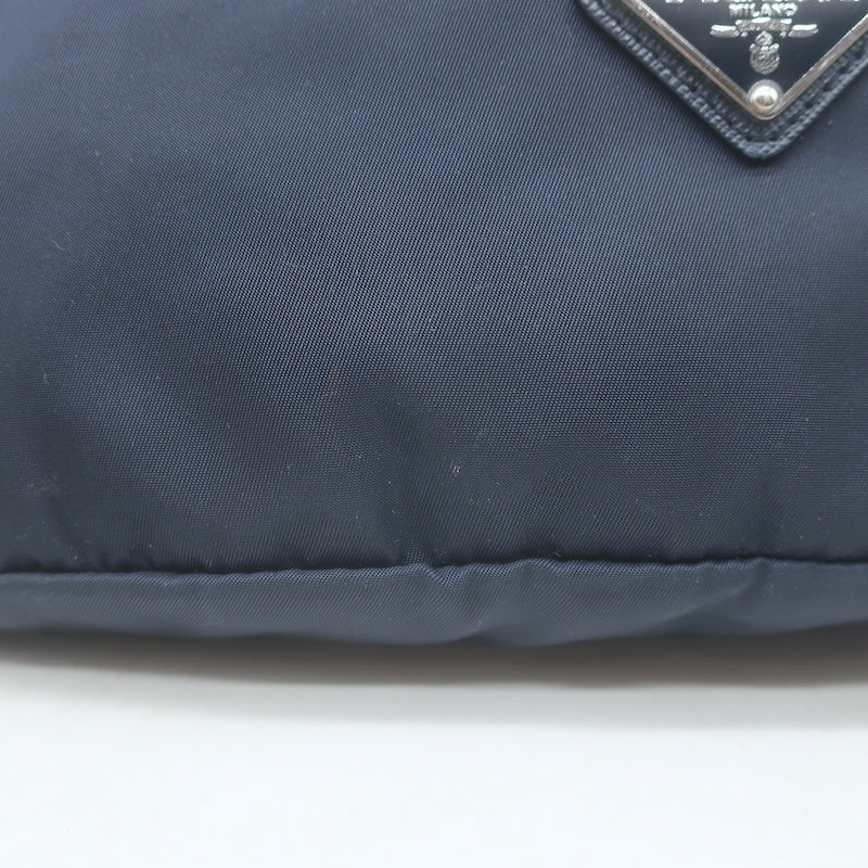 Prada Montagna Belt Bag Navy Tessuto Nylon Medium Crossbody