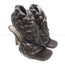 Bottega Veneta Board Crisscross Sandals Espresso Intrecciato Leather Size 39