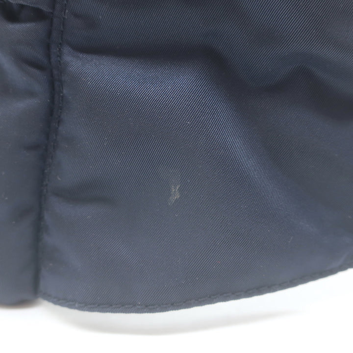 Prada Montagna Belt Bag Navy Tessuto Nylon Medium Crossbody