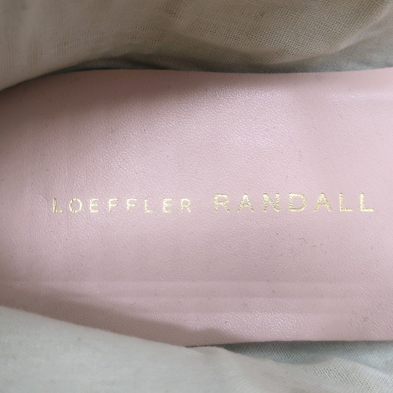 Loeffler Randall Leonie Ballet Flats Gold Metallic Leather Size 9