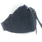 Prada Montagna Belt Bag Navy Tessuto Nylon Medium Crossbody