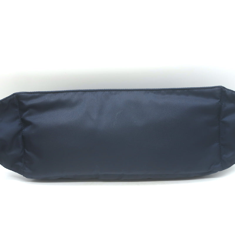 Prada Montagna Belt Bag Navy Tessuto Nylon Medium Crossbody