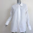 A.L.C. Monica Button Down Shirt White Cotton Size 4 Long Sleeve Top
