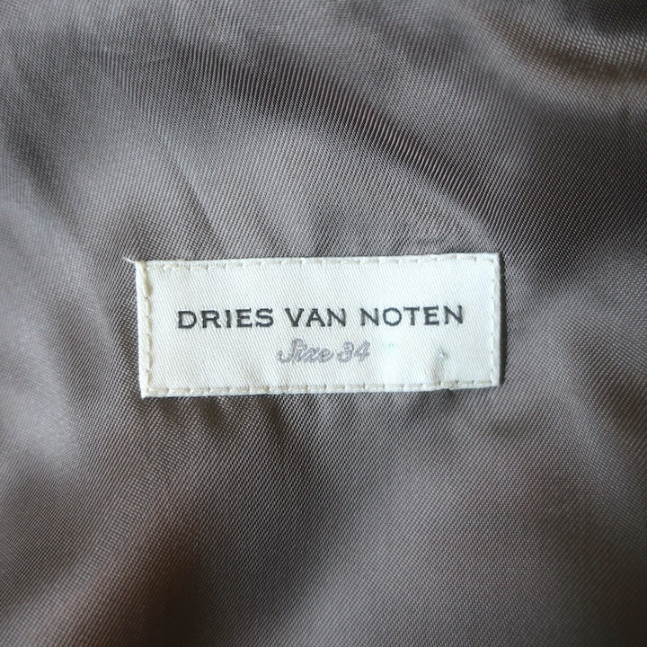 Dries Van Noten Madras Plaid Mini Dress Neon Multicolor Size 34