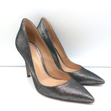 Gianvito Rossi Gianvito 105 Pumps Metallic Suede Size 39 Pointed Toe Heels