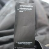 Vince Leather Hooded Bomber Jacket Black Size Medium