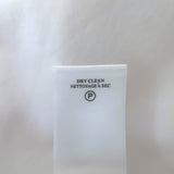 A.L.C. Monica Button Down Shirt White Cotton Size 4 Long Sleeve Top