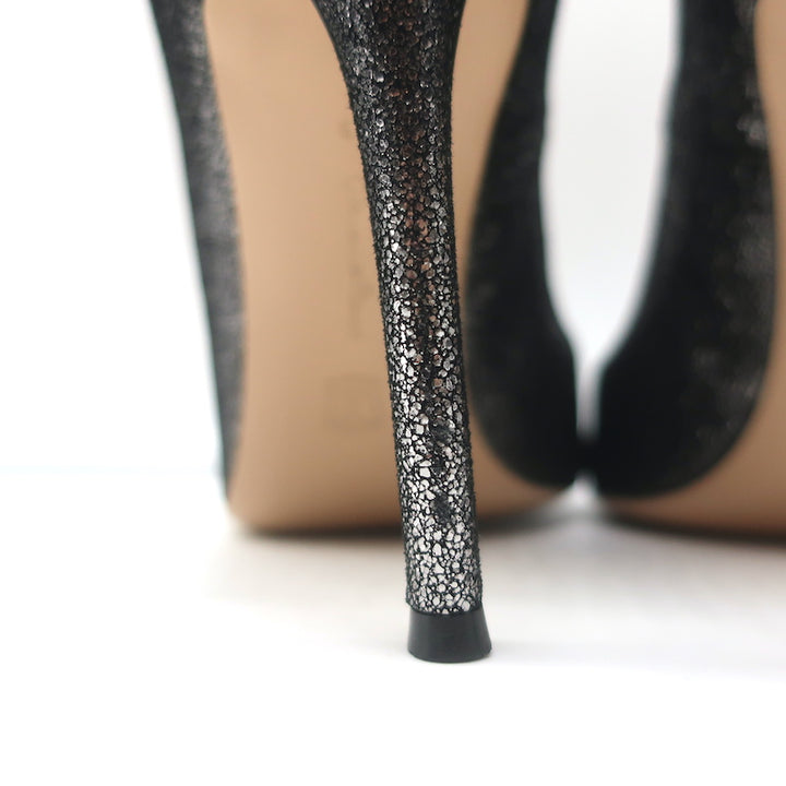 Gianvito Rossi Gianvito 105 Pumps Metallic Suede Size 39 Pointed Toe Heels