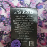 Isabel Marant Etoile Maria Blouse Purple Printed Cotton Size 36 Long Sleeve Top