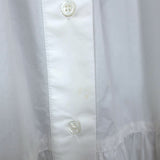 V de Vinster Broderie Anglaise Tiered Midi Dress White Cotton Size Extra Small