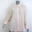 Line Button Down Shirt Bellini Blush Cotton Size Medium Long Sleeve Top NEW