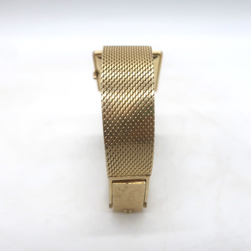 Vintage Omega 14K Gold Mesh Watch
