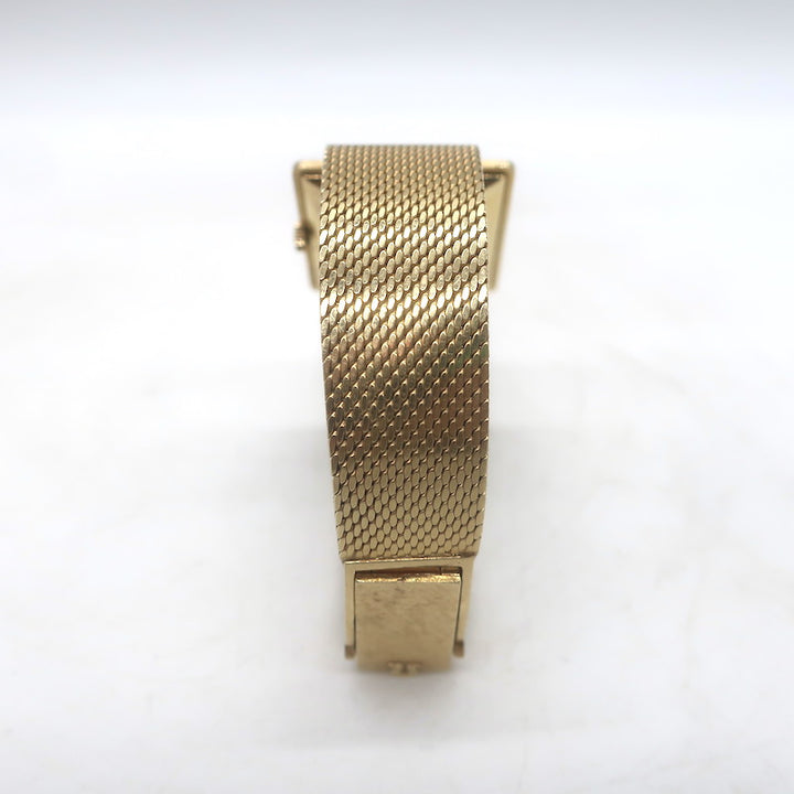Vintage Omega 14K Gold Mesh Watch
