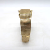 Vintage Omega 14K Gold Mesh Watch