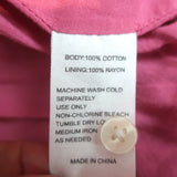 Trovata Birds of Paradis Phoebe Mini Dress Poinsettia Print Cotton Size Small