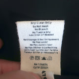 L'Agence Jane Star Print Camisole Black Washed Silk Size Medium V-Neck Tank Top