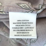 Pour Les Femmes Crochet Lace-Trim Nightgown Purple Floral Print Size Medium