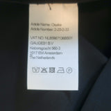 GAUGE81 Osaka Turtleneck Mini Dress Black Silk Size Extra Small