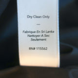 Elizabeth and James Quilted Bomber Jacket Lena Black Coated Cotton Size Small