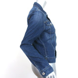 AG Adriano Goldschmied Robyn Denim Jacket Dark Blue Size Large