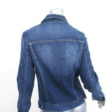 AG Adriano Goldschmied Robyn Denim Jacket Dark Blue Size Large