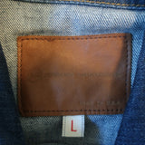 AG Adriano Goldschmied Robyn Denim Jacket Dark Blue Size Large