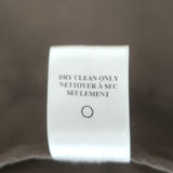 A.L.C. Coyote Fur-Trimmed Hooded Parka Khaki Cotton Size Small