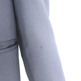 The Frankie Shop Oversized Blazer Gray Stretch Suiting Size Extra Small/Small