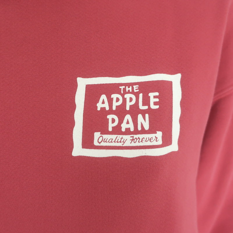 Madhappy x Apple Pan Heritage Hoodie Sweatshirt Red Size Small Unisex