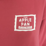 Madhappy x Apple Pan Heritage Hoodie Sweatshirt Red Size Small Unisex